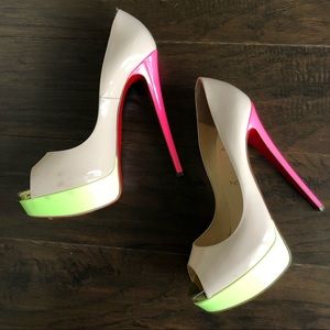 Lady Peep Louboutin 38
